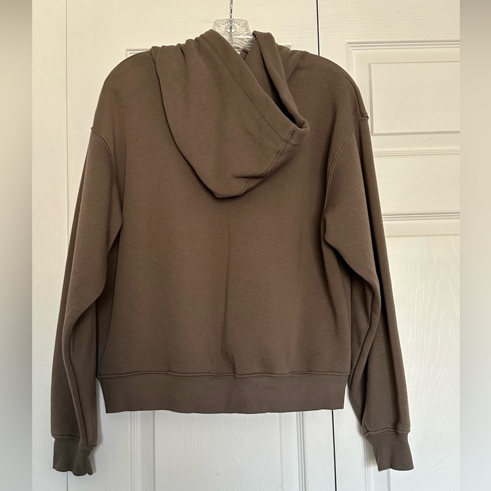 H&M Women’s Taupe Hoodie Sweatshirt - Size S - EUC - Picture 4 of 4